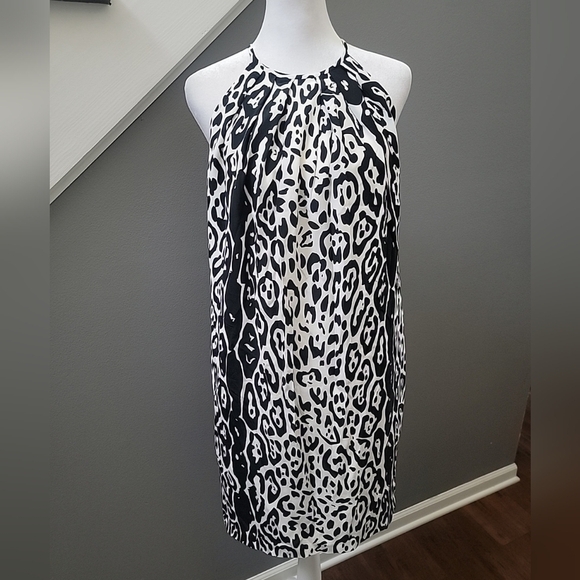 JAYGODFREY Dresses & Skirts - JAY GODFREY DIDDLEY DRESS ANIMAL PRINT 100% SILK ZIP BACK SZ Small